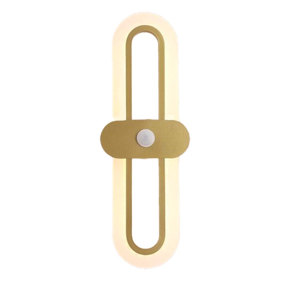 Dollcini Otthon Modern LED Fali Lámpa – Mozgásérzékelős, Dekor