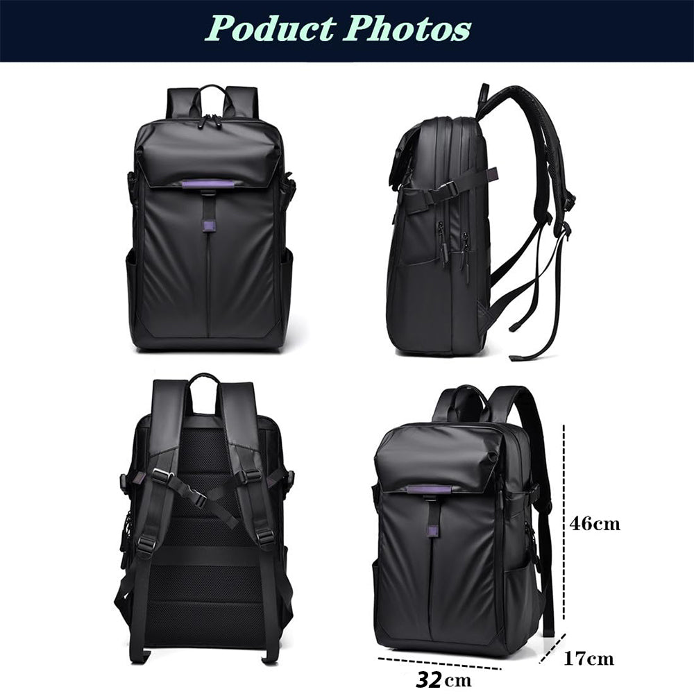Dollcini Laptop Hátizsák – Vízálló, Nagy Kapacitású, 15.6” Laptophoz, Modern és Praktikus (Uniszex)