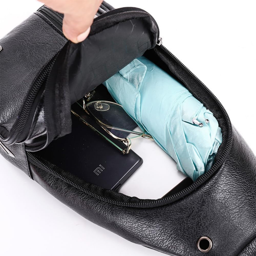 Dollcini Férfi Műbőr Válltáska – Stílusos és Kompakt Urban Crossbody