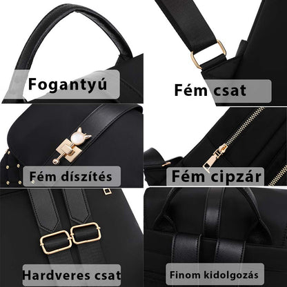 Dollcini Márványmintás Mini Női Hátizsák – Vízlepergető, Könnyű Városi Hátizsák