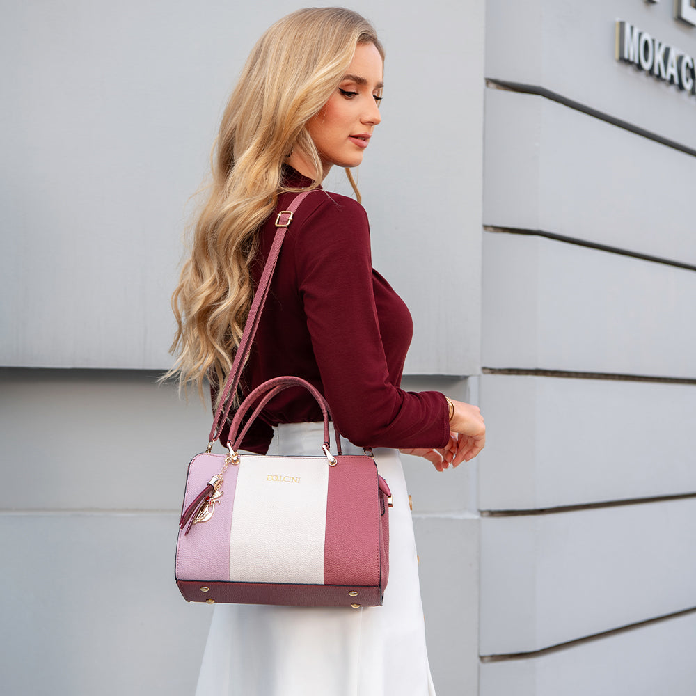 Dollcini Elegáns Női Kézitáska – Műbőr, Mindennapi Viseletre