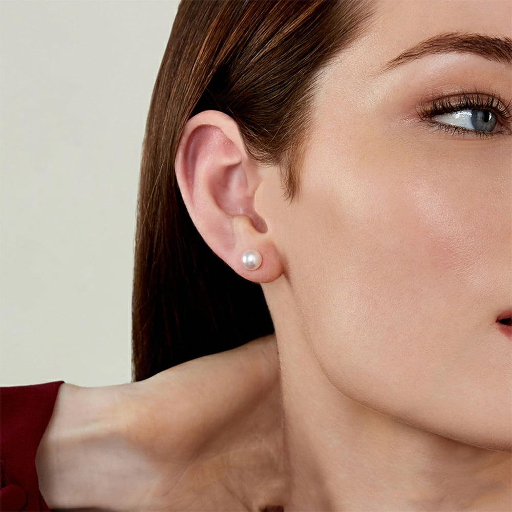 Dollcini Elegance Pearl Fülbevalók – Klasszikus és Gyémántos Gyöngy Fülbevaló