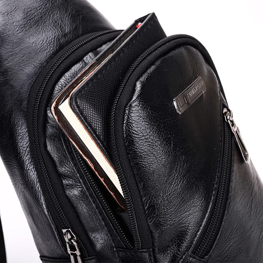 Dollcini Férfi Műbőr Válltáska – Stílusos és Kompakt Urban Crossbody