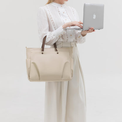 Dollcini vízlepergető női laptop táska 16 colos rekesszel – nagy kapacitású nylon válltáska