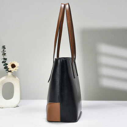 Dollcini, Női Nagy Méretű Tote Kézitáska – Urban Simplicity Stílus, Cipzáras, Mindennapi Használatra