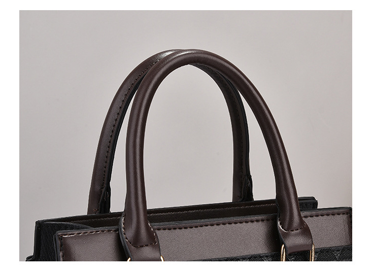 Dollcini Women's Large Tote Handbag and Wallet Set – Elegant, Zippered, with Shoulder Strap