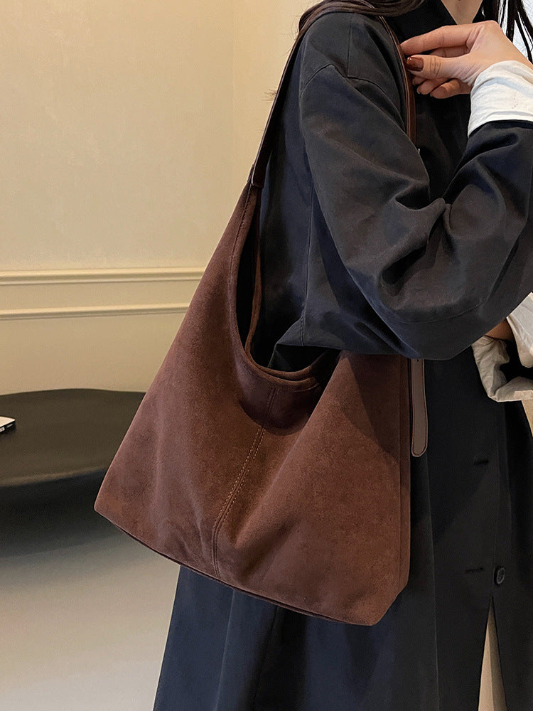 Dollcini, Női Nagy Méretű Street Fashion Válltáska Neszeszerrel – Műbőr, Mágneszáras, Mindennapi Használatra