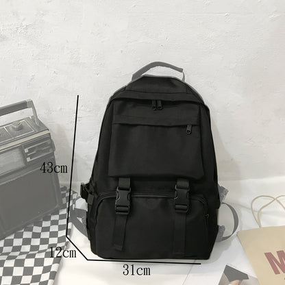 Dollcini Ergonomikus Uniszex Iskolatáska Laptop Rekesszel –  Fekete-3 kg-nál többet nem szabad vinni