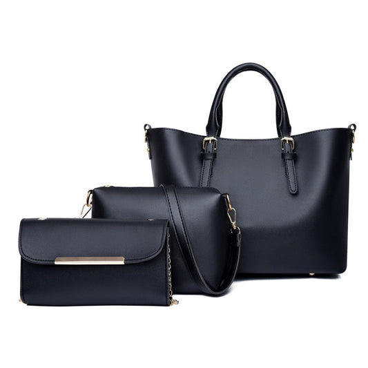 Dollcini Elegáns Női Kézitáska – 3 Részes Műbőr Szett